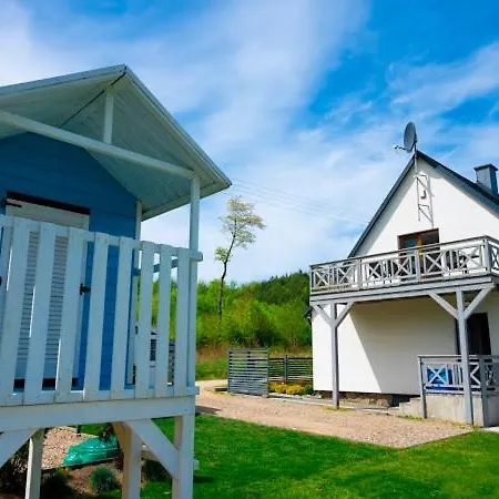 Las, Woda I Przygoda - Dom Z Sauna I Basenem Tatil Evi Choczewo