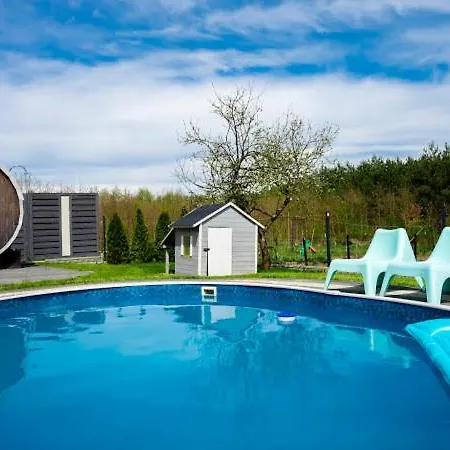 Holiday home Las, Woda I Przygoda - Dom Z Sauna I Basenem Choczewo