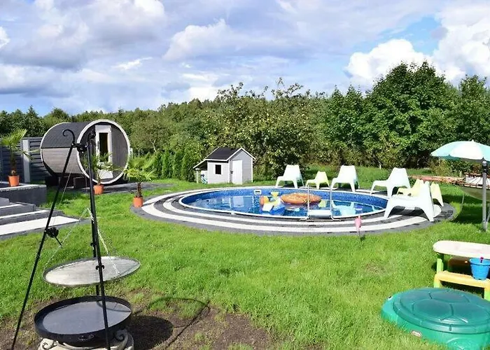 Las, Woda I Przygoda - Dom Z Sauna I Basenem Choczewo